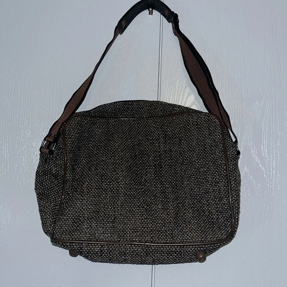 Vintage American Tourister Tweed Carry On Bag